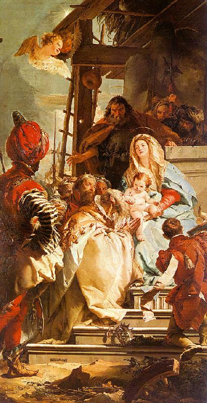 Giovanni Battista Tiepolo Mercury Appearing to Aeneas Germany oil painting art